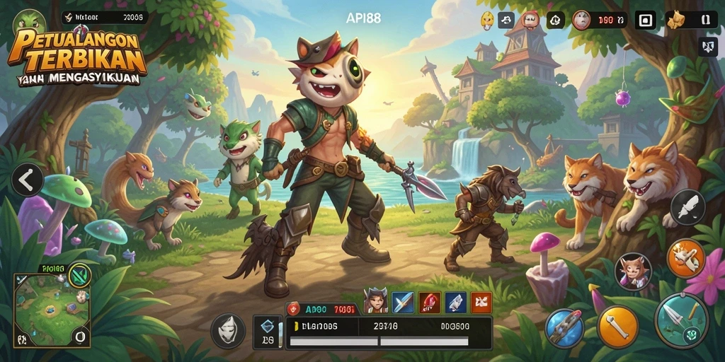 Tampilkan tampilan gameplay menarik dari API88 yang penuh aksi.