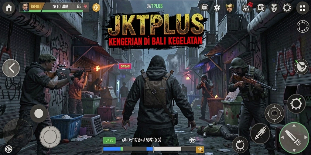Gameplay menegangkan dan kengerian yang mendalam di JKTPLUS