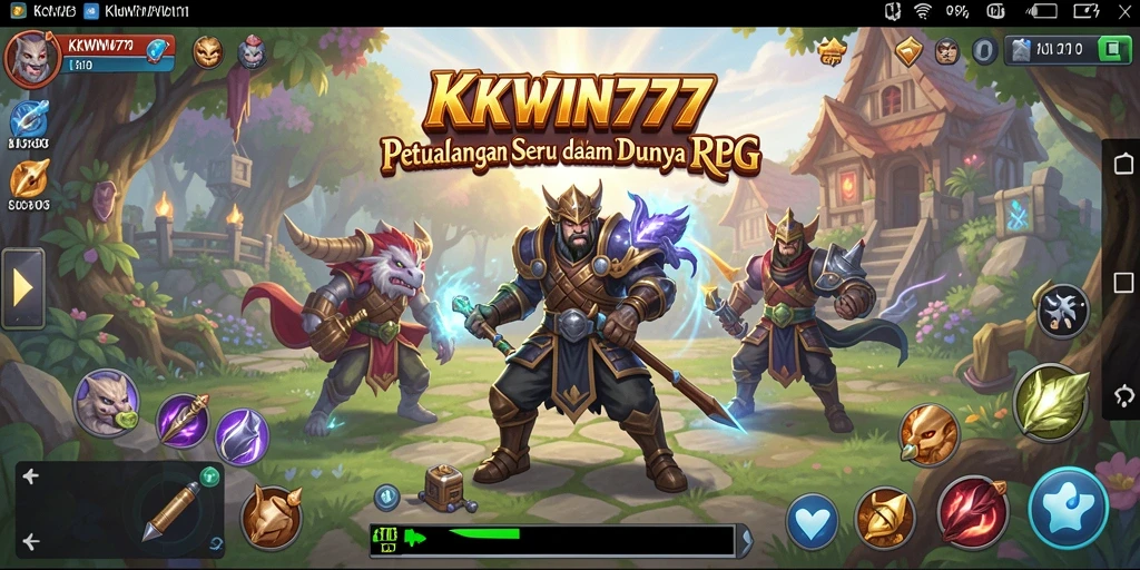 Gameplay menantang dan seru di dunia RPG KKWIN777.