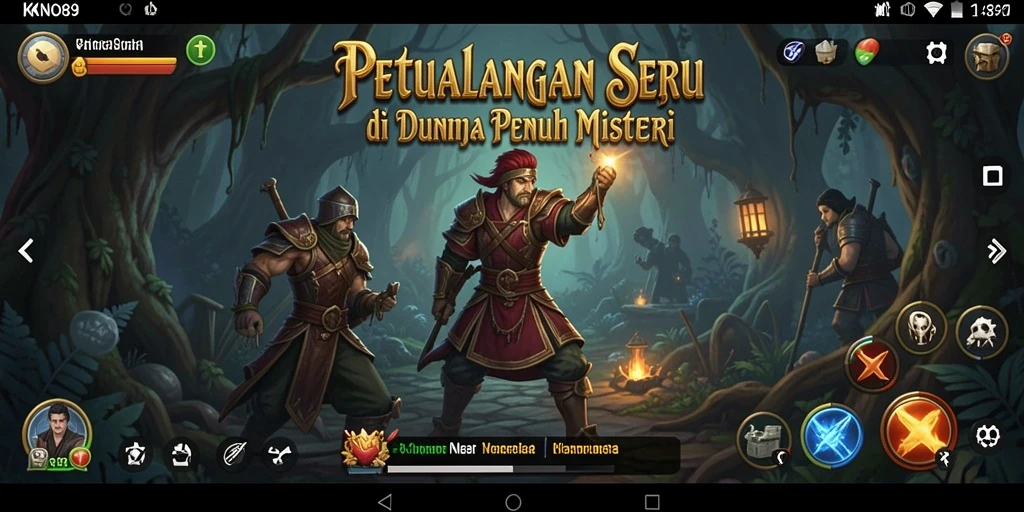 Tampilan gameplay KNO89 yang menakjubkan dalam petualangan seru.