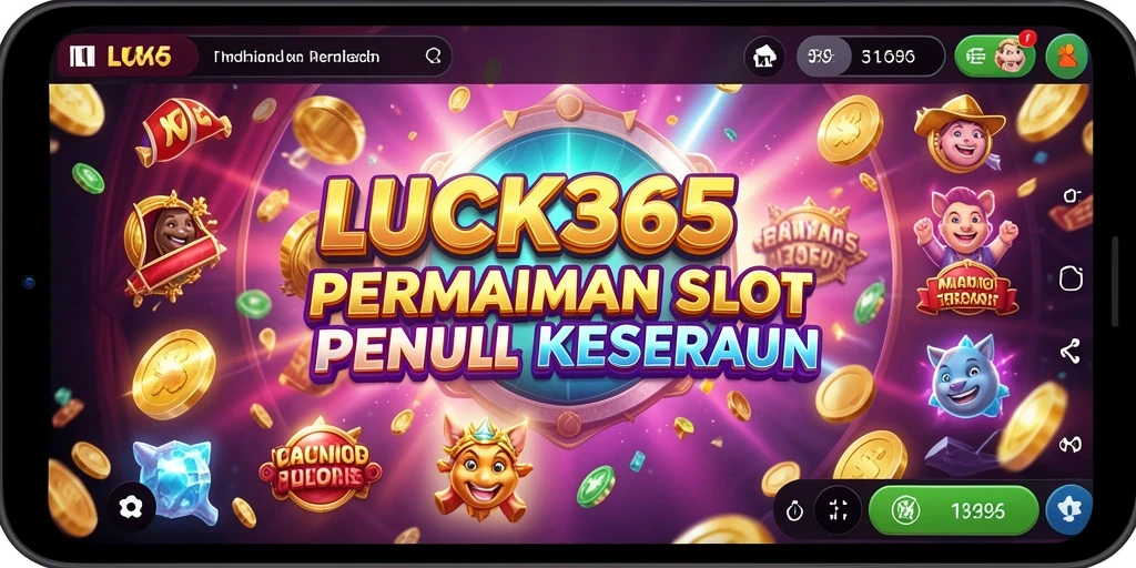 Screenshot utama LUCK365 menampilkan gameplay Slot yang seru dan mengasyikkan.