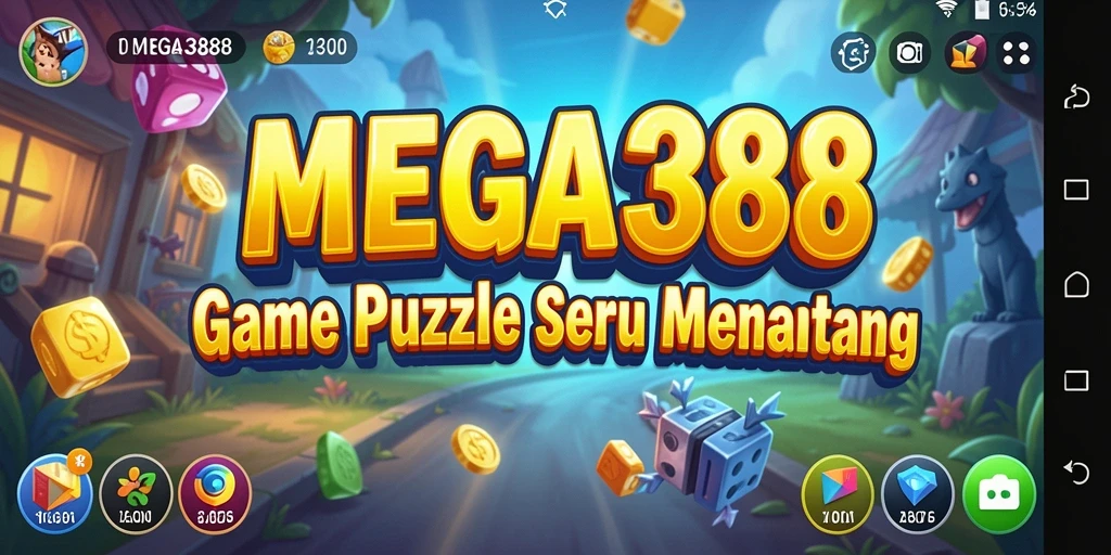 Tampilan gameplay MEGA388 dengan berbagai teka-teki yang menantang.