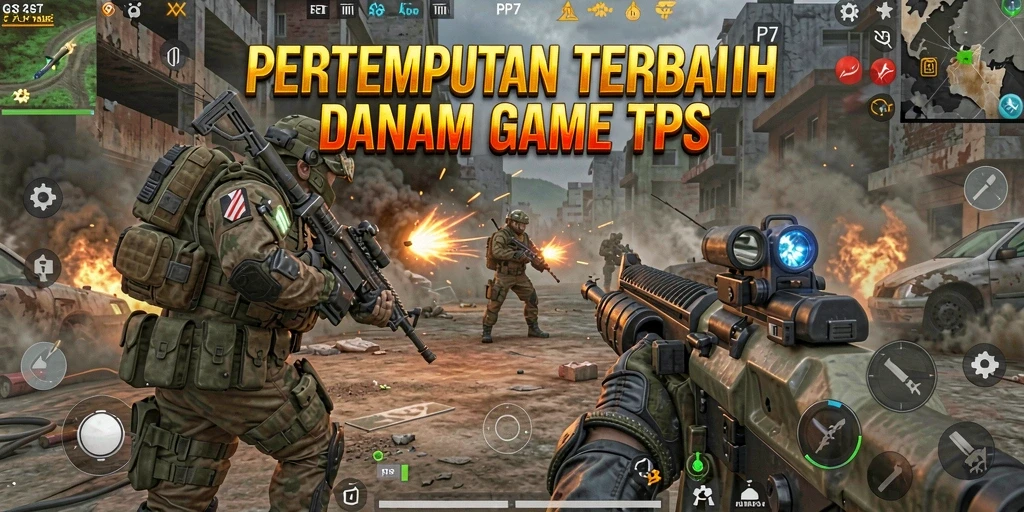Gameplay PP7 yang seru dan menegangkan dalam TPS.