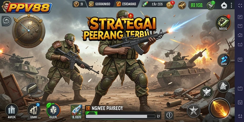 Tampilan menarik dari gameplay PPV88 dalam pertempuran strategis.