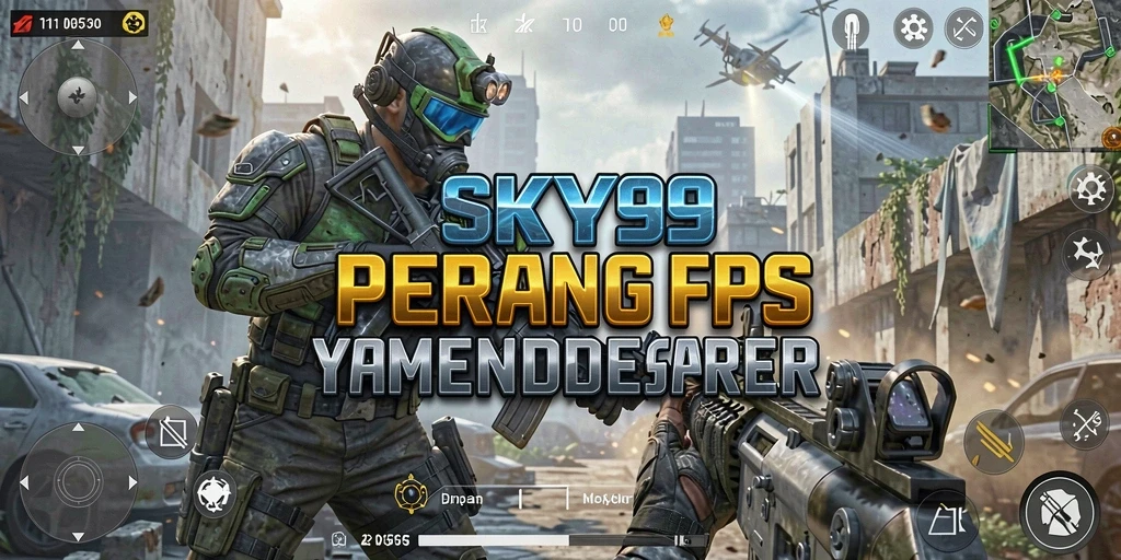 Tangkap aksi seru dalam gameplay FPS SKY99.